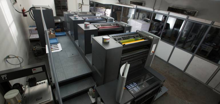 Offset Printing 4 colour